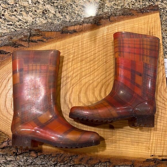 Women’s rain boots, mid vintage waterproof size 35 - Picture 3 of 4